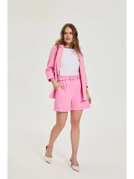 Moodo Шорти с колан розови Moodo