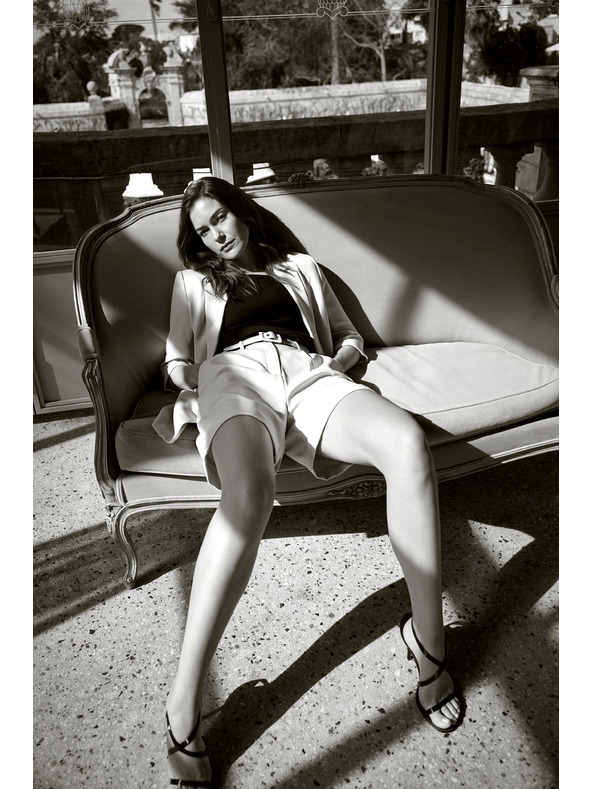 Moodo Шорти с колан розови Moodo