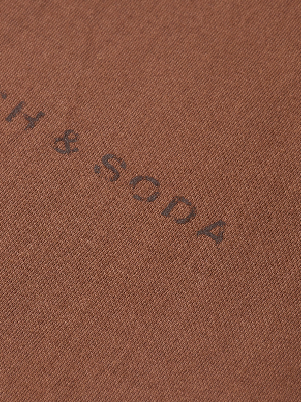 Scotch & Soda Мъжка свободна тениска с надпис