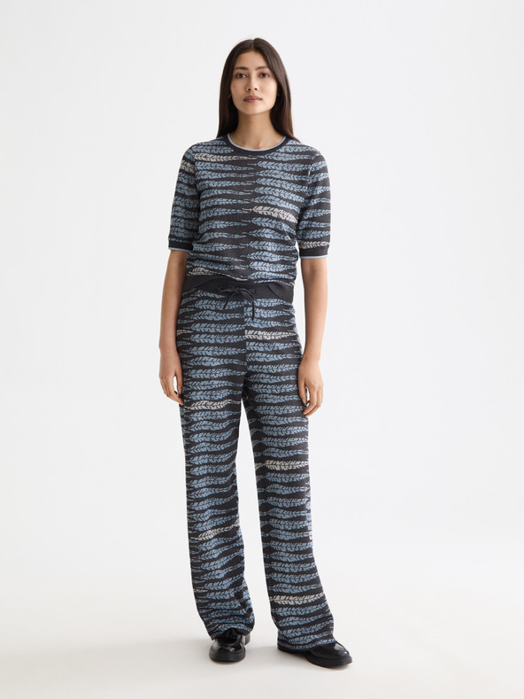 Scotch & Soda Плетен дамски Lurex топ