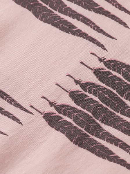 Scotch & Soda Розова дамска риза с връзване