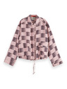 Scotch & Soda Розова дамска риза с връзване
