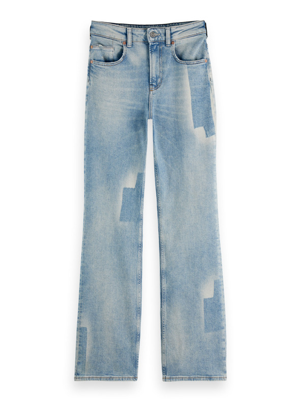 Scotch & Soda Дамски разширени дънки Art from the Hearth