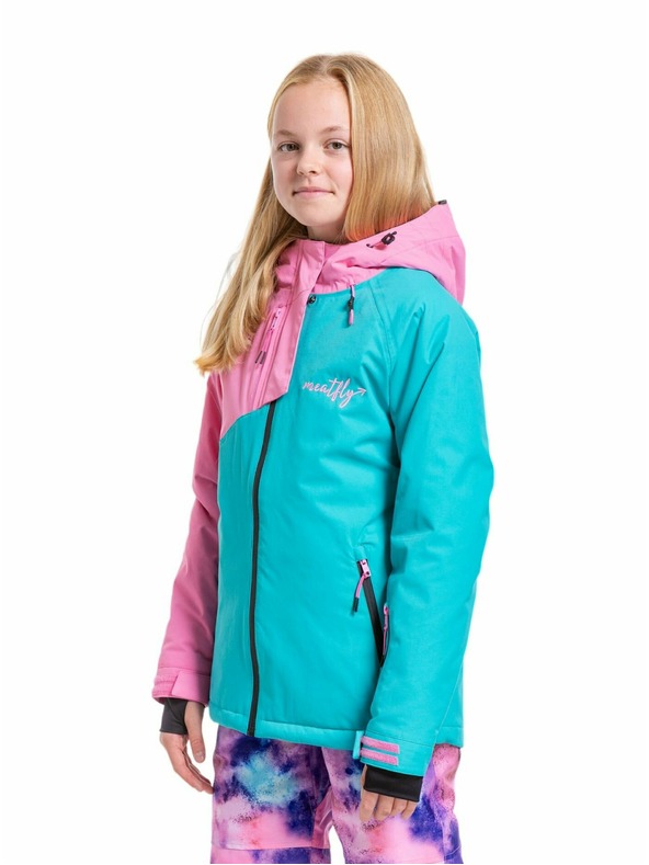 Meatfly Meatfly детска SNB & SKI яка Deliah Hot Pink/Turquoise