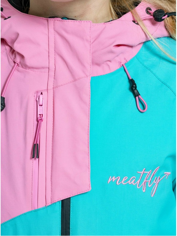 Meatfly Meatfly детска SNB & SKI яка Deliah Hot Pink/Turquoise