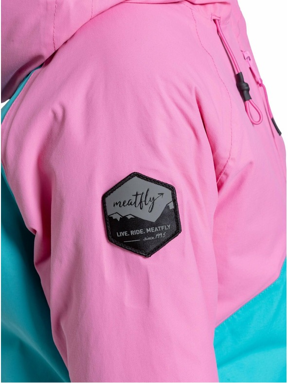 Meatfly Meatfly детска SNB & SKI яка Deliah Hot Pink/Turquoise