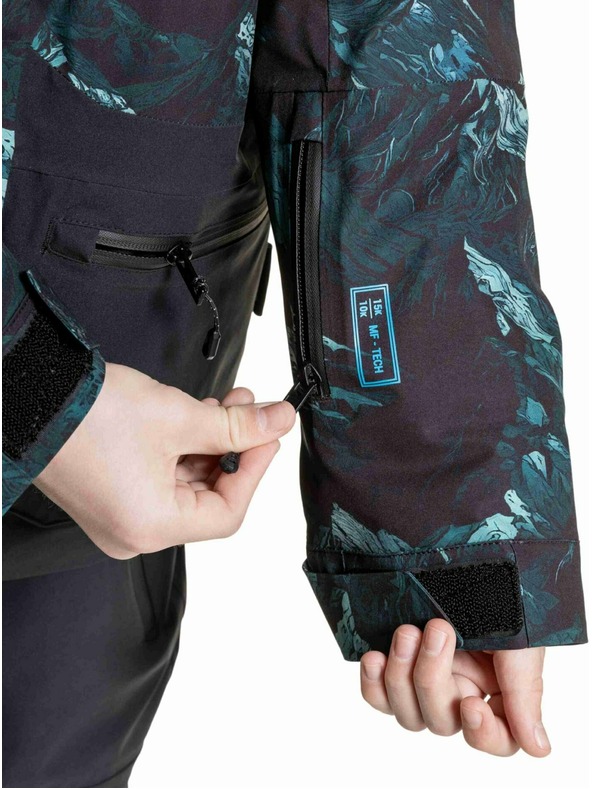 Meatfly Meatfly детска SNB & SKI яка Bangito Green Mountains