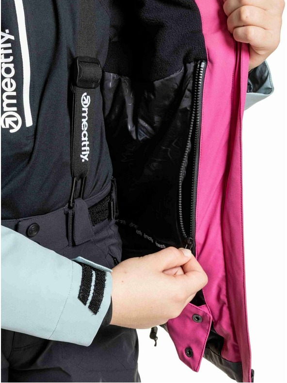 Meatfly Meatfly детска SNB & SKI яка Deliah Grey Dark / Pink