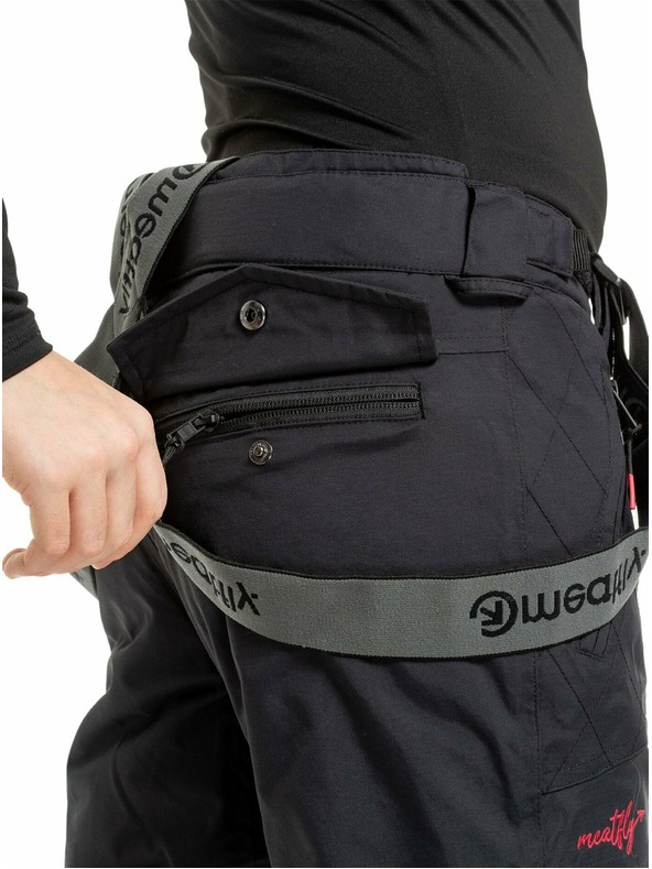 Meatfly Meatfly момичешки SNB & SKI панталон Girly Black