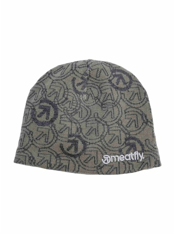 Meatfly Meatfly шапка Mike Olive Light / Grey Dark