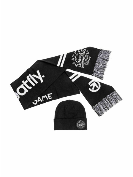Meatfly Meatfly комплект шалове и шапка Anniversary Black