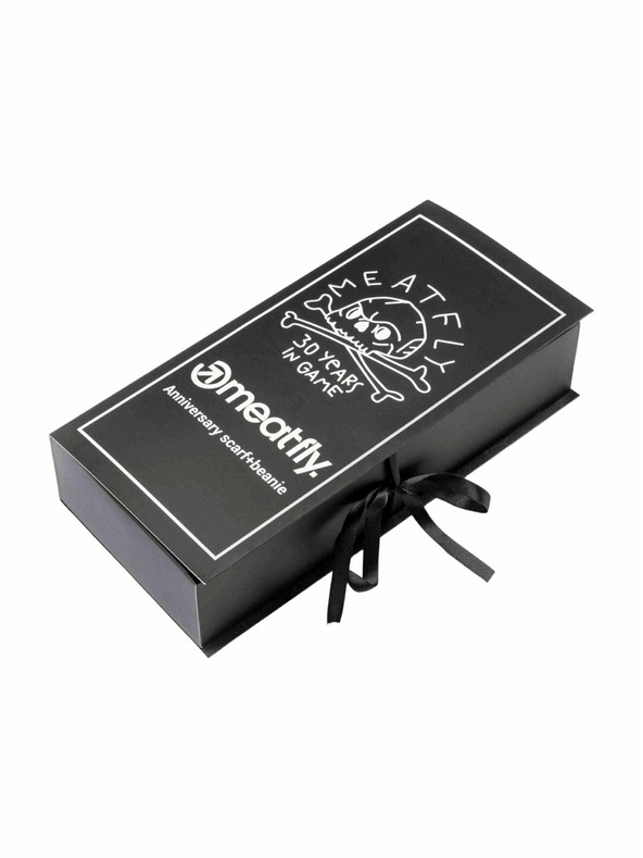 Meatfly Meatfly комплект шалове и шапка Anniversary Black