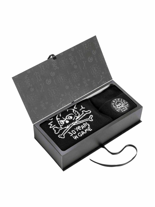 Meatfly Meatfly комплект шалове и шапка Anniversary Black