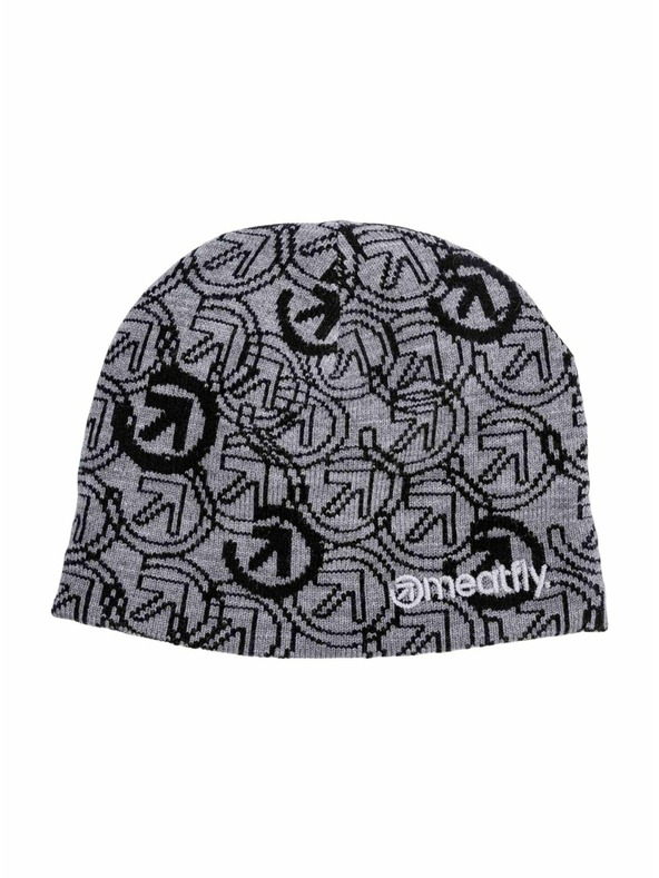 Meatfly Meatfly шапка Mike Silver / Black