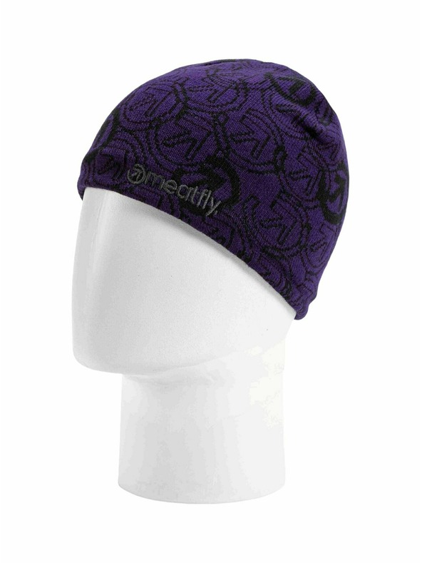 Meatfly Meatfly шапка Mike Purple Dark / Black
