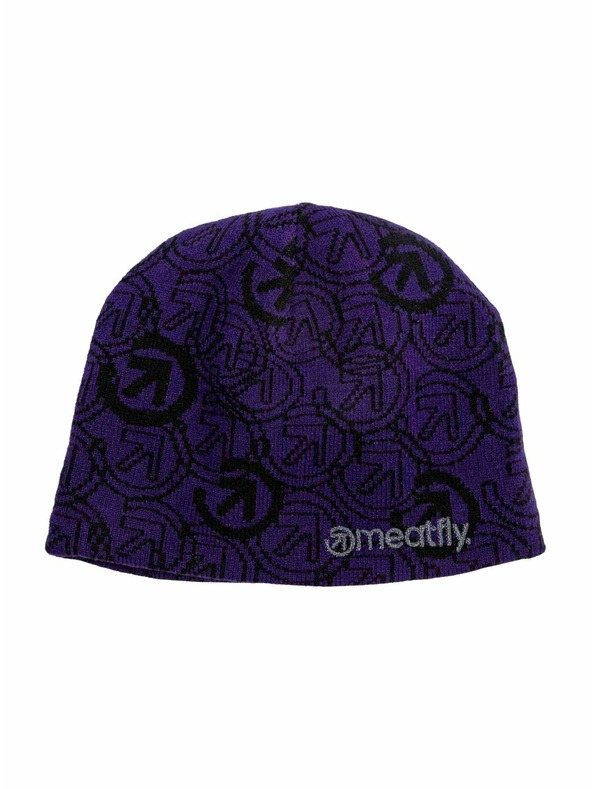Meatfly Meatfly шапка Mike Purple Dark / Black