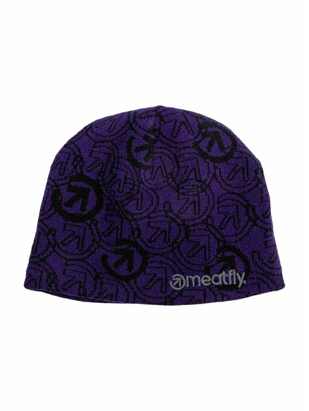 Meatfly Meatfly шапка Mike Purple Dark / Black