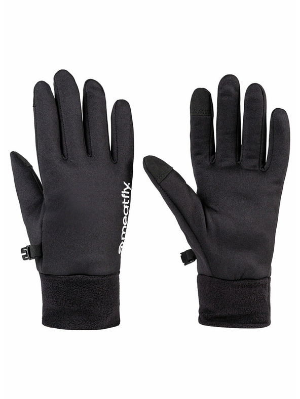 Meatfly Meatfly мъжки ръкавици Mens Powerstretch Black White