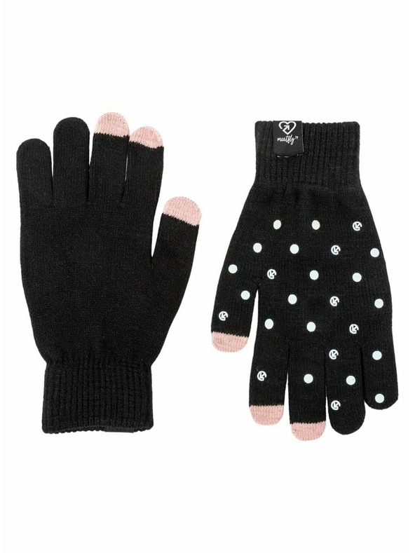 Meatfly Meatfly ръкавици Boyd Black Dots