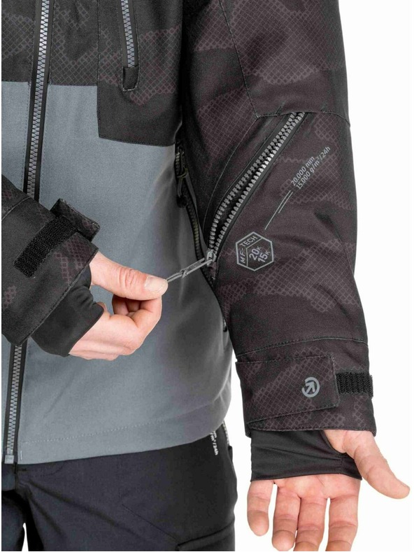 Meatfly Meatfly мъжко SNB & SKI яке Cronos Morph Black