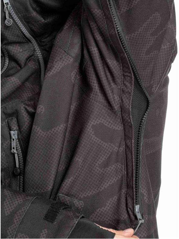 Meatfly Meatfly мъжко SNB & SKI яке Cronos Morph Black