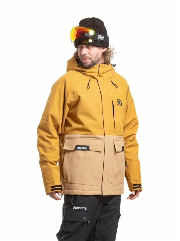 Meatfly Meatfly мъжко SNB & SKI яке Vertigo Wood / Tan