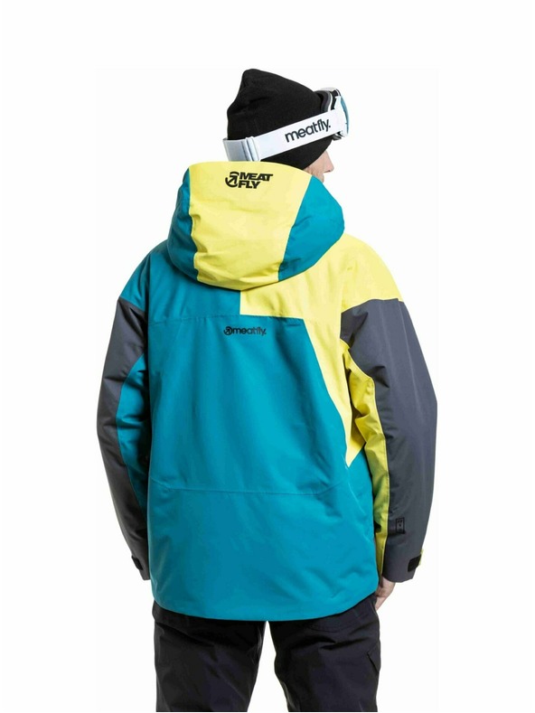 Meatfly Meatfly мъжко SNB & SKI яке Shader Hb Blue / Lime