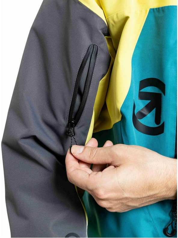 Meatfly Meatfly мъжко SNB & SKI яке Shader Hb Blue / Lime