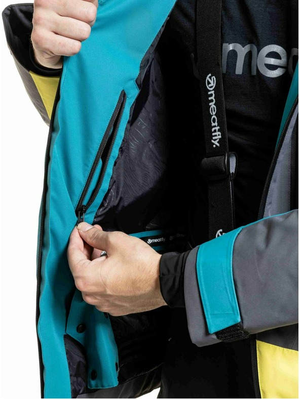 Meatfly Meatfly мъжко SNB & SKI яке Shader Hb Blue / Lime