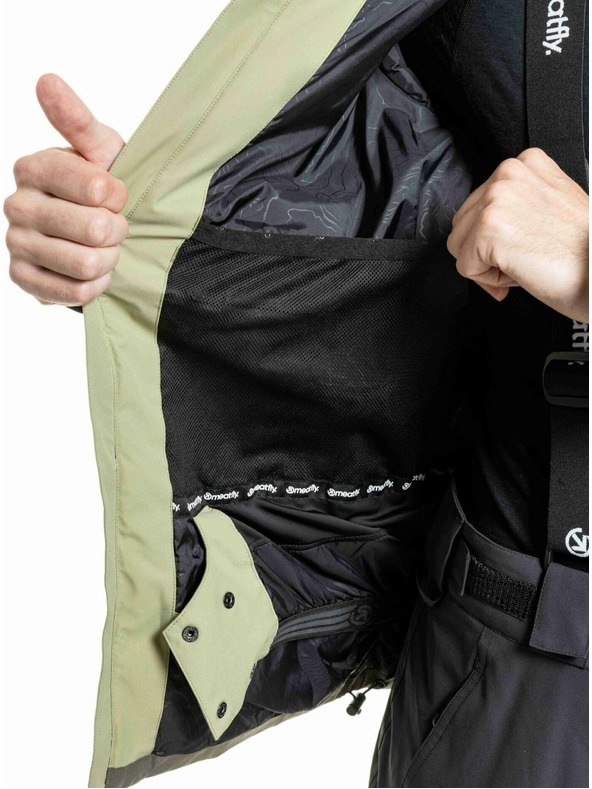 Meatfly Meatfly мъжко SNB & SKI яке Cronos Olive Light / Olive Dark