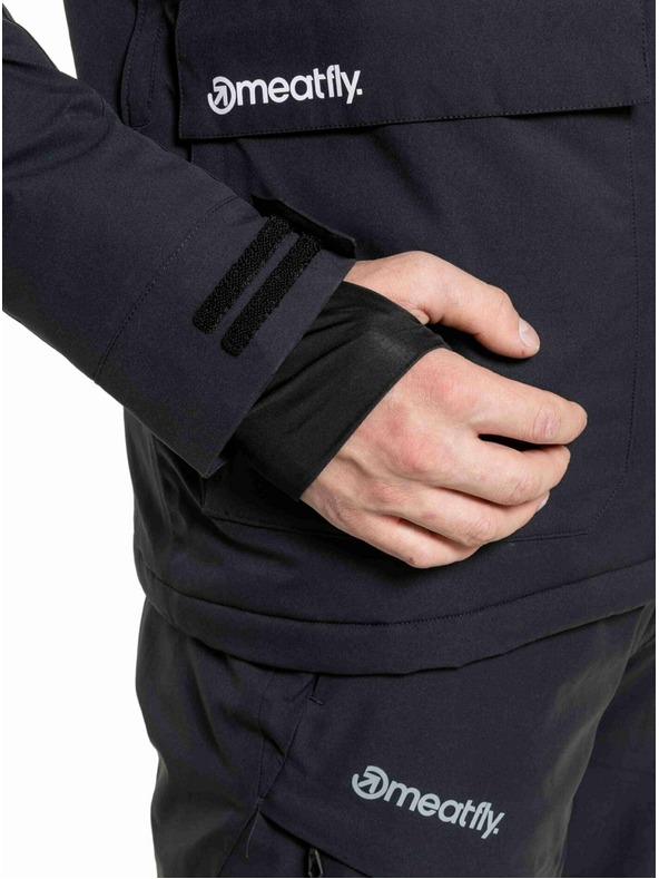 Meatfly Meatfly мъжко SNB & SKI яке Vertigo Black