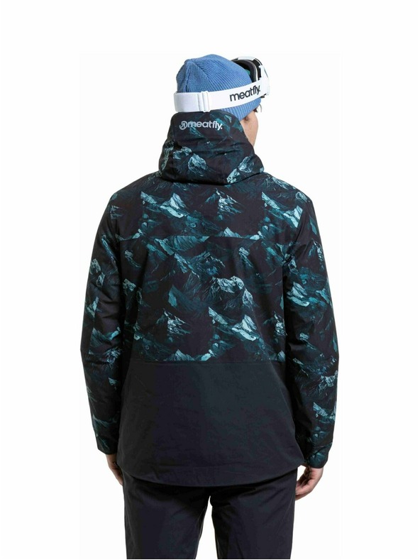 Meatfly Meatfly мъжко SNB & SKI яке Manifold Green Mountains