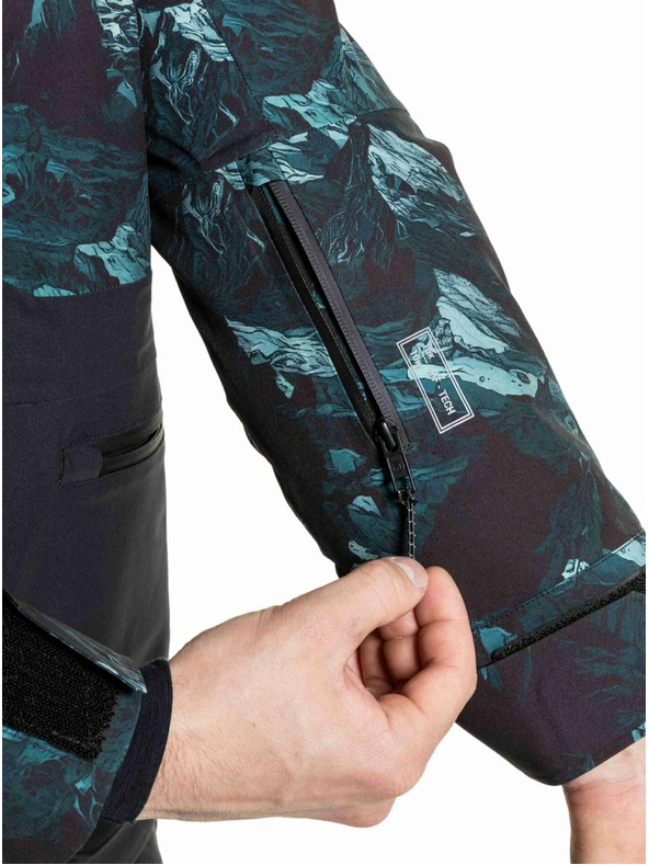 Meatfly Meatfly мъжко SNB & SKI яке Manifold Green Mountains