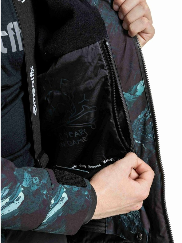 Meatfly Meatfly мъжко SNB & SKI яке Manifold Green Mountains