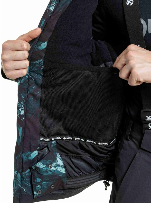 Meatfly Meatfly мъжко SNB & SKI яке Manifold Green Mountains