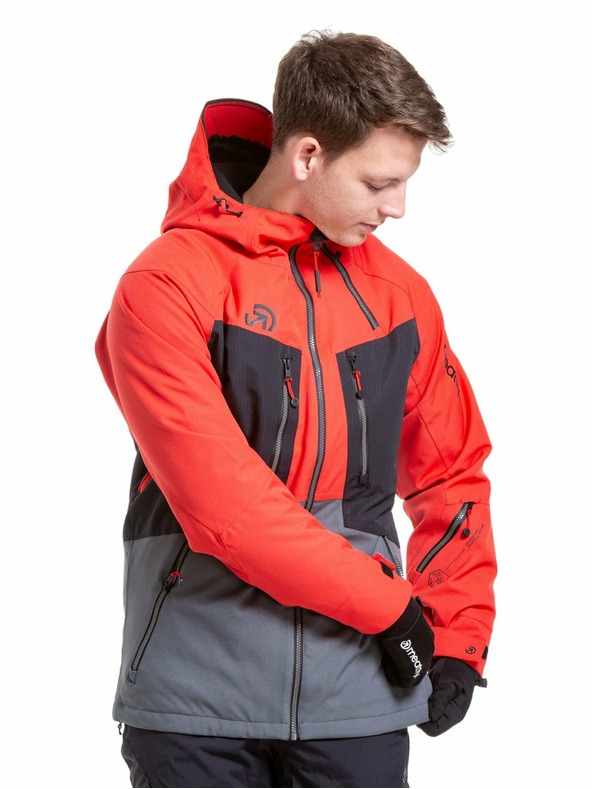 Meatfly Meatfly мъжко SNB & SKI яке Cronos Ferrari Red/Dark Grey