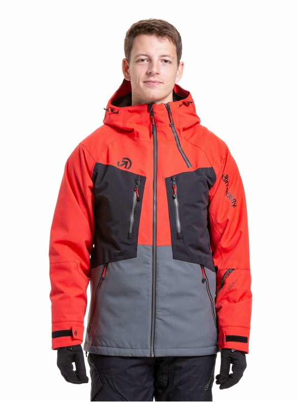 Meatfly Meatfly мъжко SNB & SKI яке Cronos Ferrari Red/Dark Grey