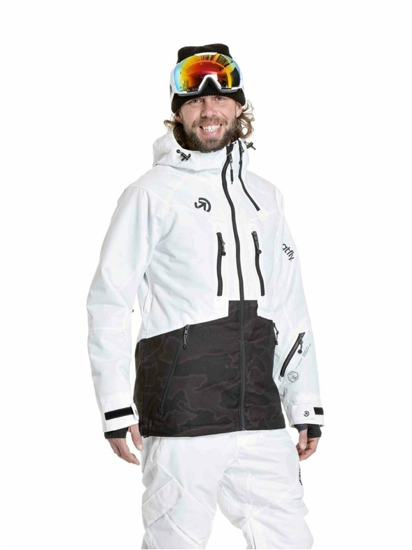 Meatfly Meatfly мъжко SNB & SKI яке Cronos White / Morph Black