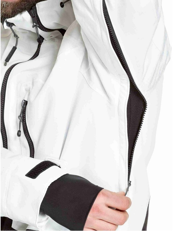 Meatfly Meatfly мъжко SNB & SKI яке Cronos White / Morph Black