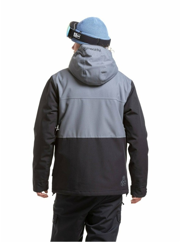 Meatfly Meatfly мъжко SNB & SKI яке Manifold Dark Grey / Black