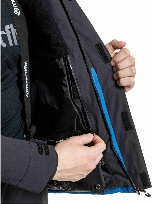 Meatfly Meatfly мъжка SNB & SKI яка Vertigo Black / Blue Sky