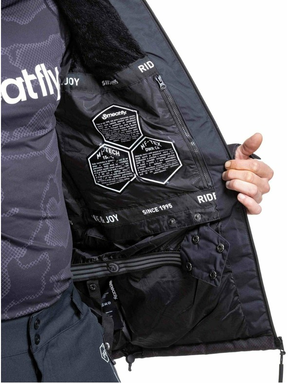 Meatfly Meatfly мъжка SNB & SKI яка Manifold Morph Black