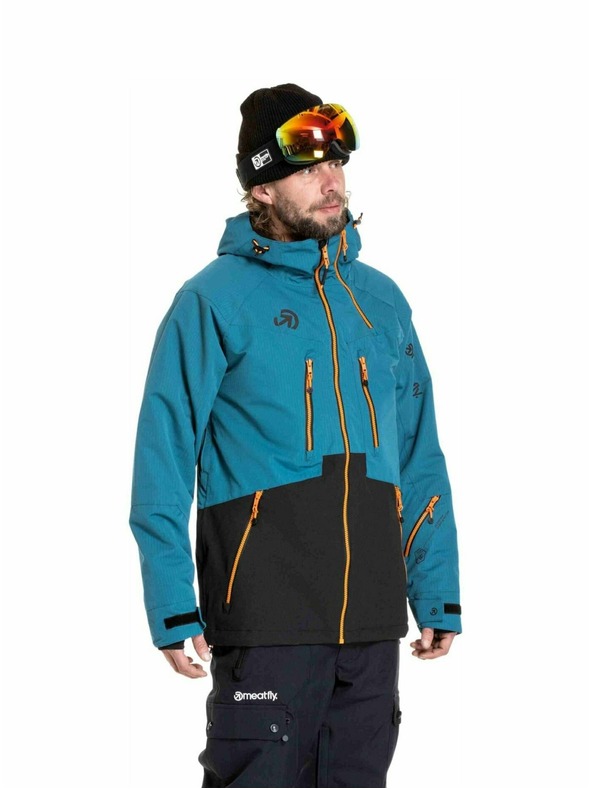 Meatfly Meatfly мъжка SNB & SKI яка Cronos Black / Deep Ocean