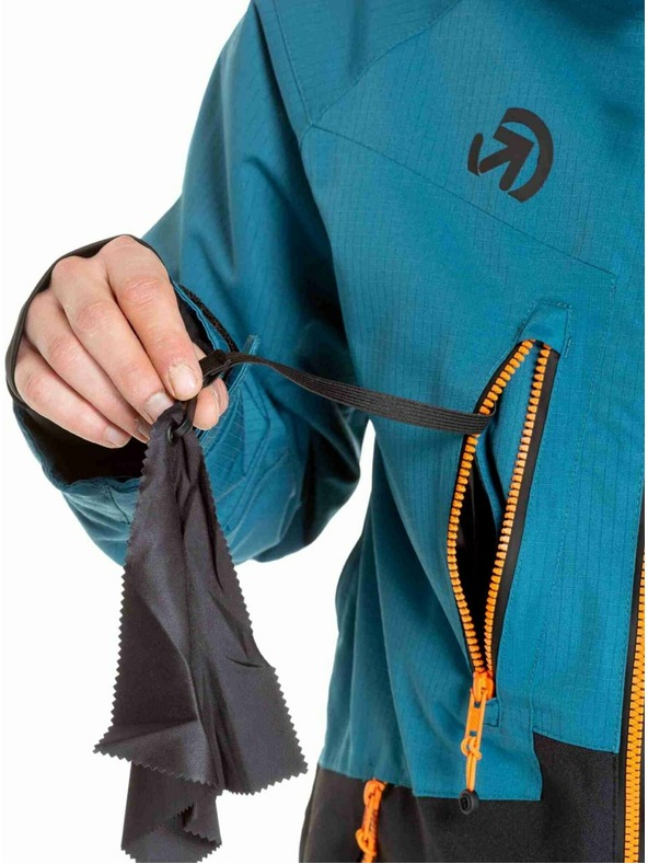 Meatfly Meatfly мъжка SNB & SKI яка Cronos Black / Deep Ocean