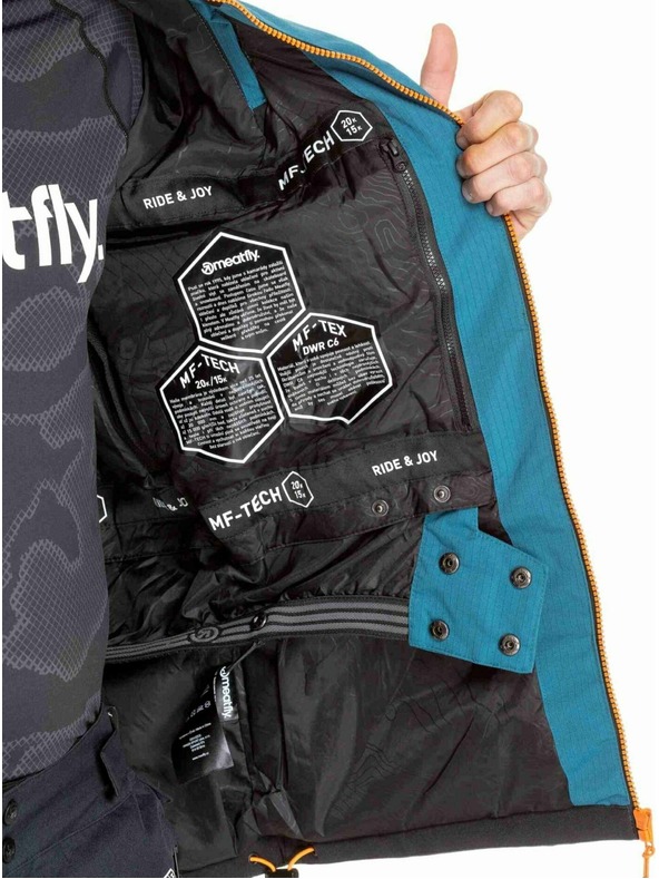 Meatfly Meatfly мъжка SNB & SKI яка Cronos Black / Deep Ocean
