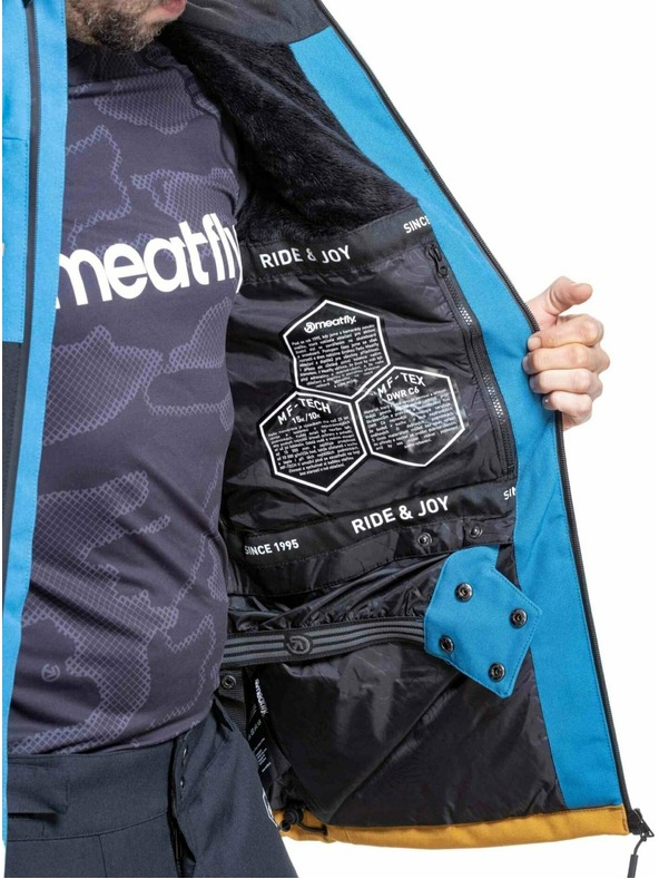 Meatfly Meatfly мъжка SNB & SKI яка Manifold Wood / Blue