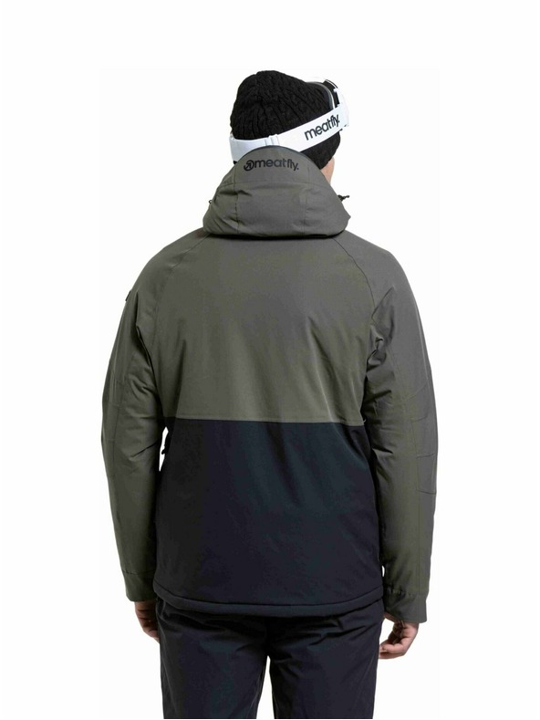 Meatfly Meatfly мъжка SNB & SKI яка Vertigo Olive Dark / Black