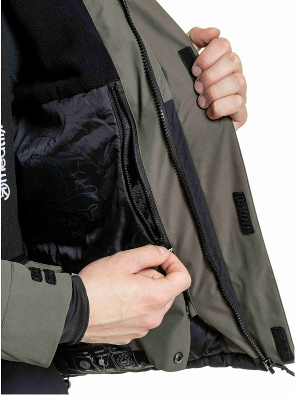 Meatfly Meatfly мъжка SNB & SKI яка Vertigo Olive Dark / Black