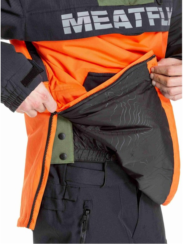 Meatfly Meatfly мъжка SNB & SKI яка Zenith Orange / Black