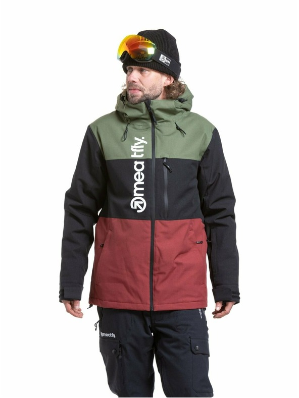 Meatfly Meatfly мъжка SNB & SKI яка Manifold Bronze Green / Merlot